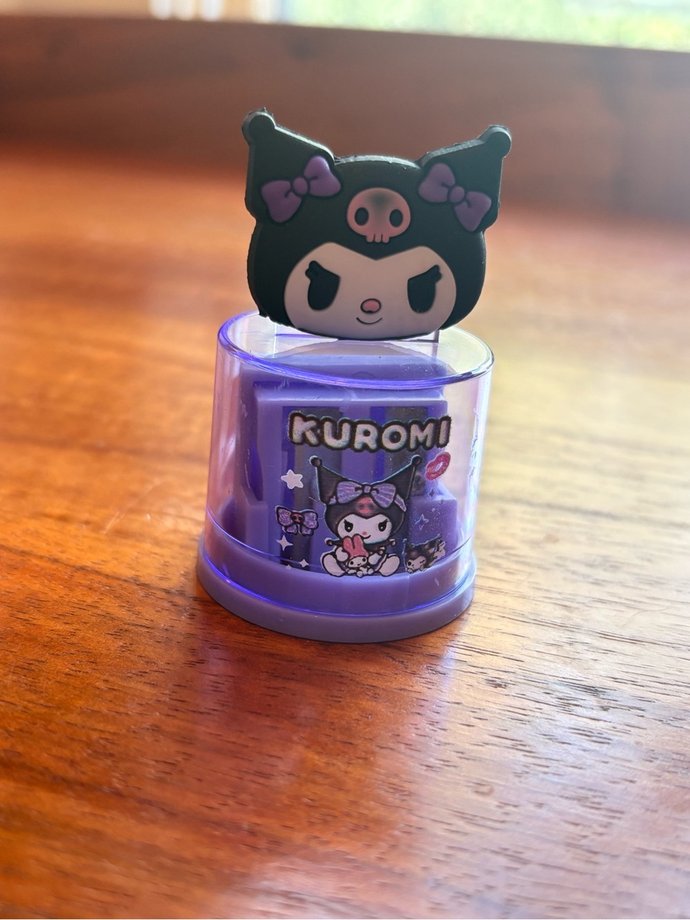 Kuromi pencil sharpener